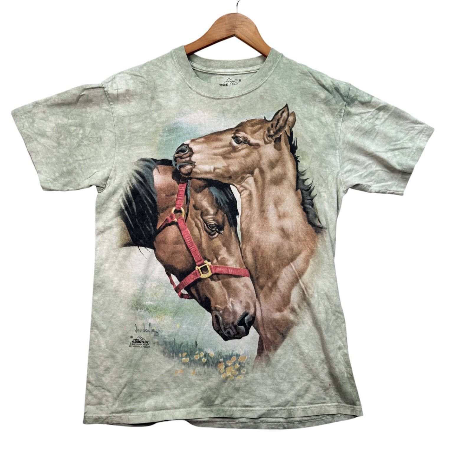 The Mountain The Mountain Horses Baby 2013 T Shirt Verdayle Forget Vtg M Size US M / EU 48-50 / 2 - 1 Thumbnail