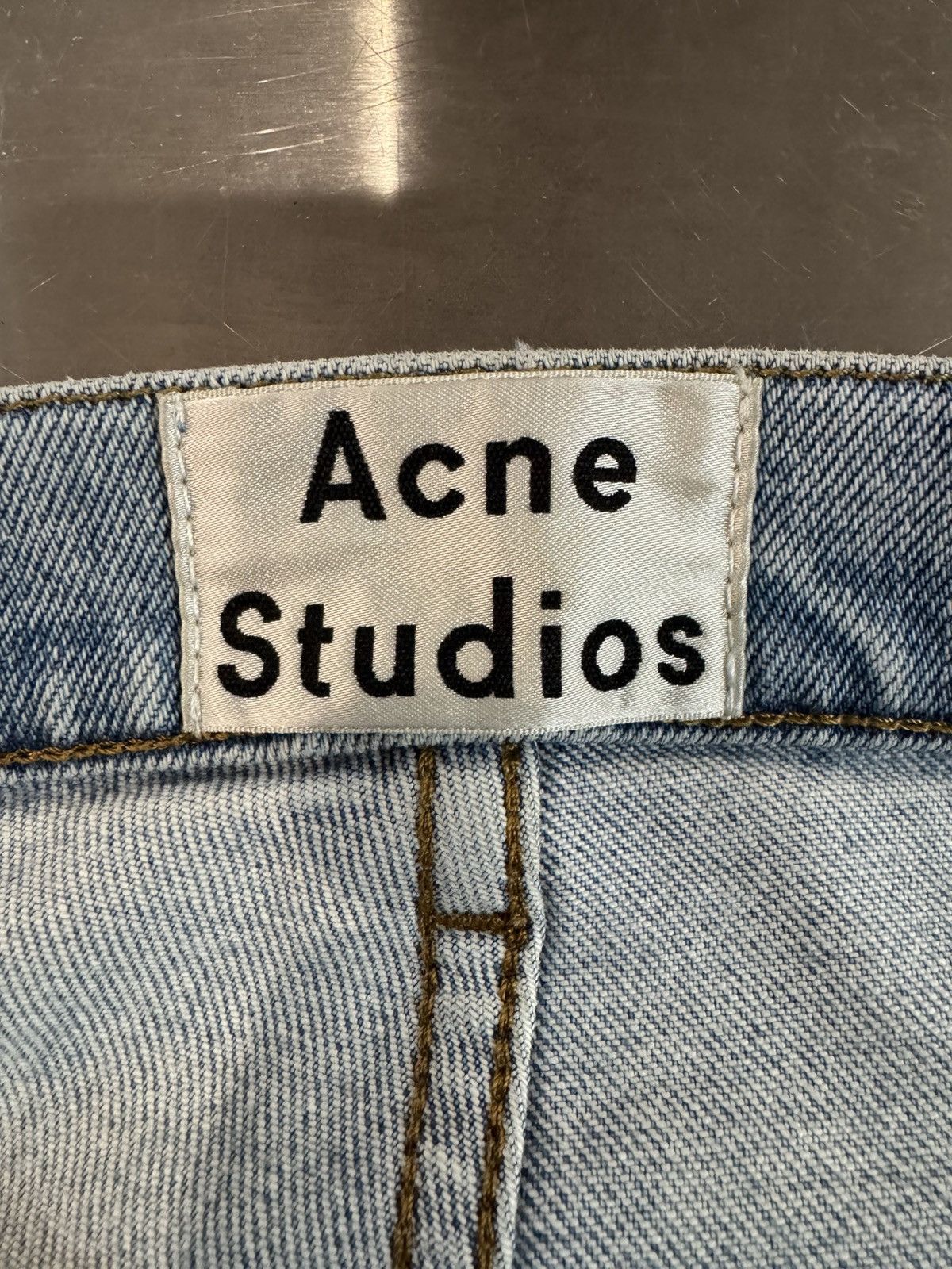 Acne Studios Acne Studios Distressed Patchwork Jeans Size US 32 / EU 48 - 6 Thumbnail