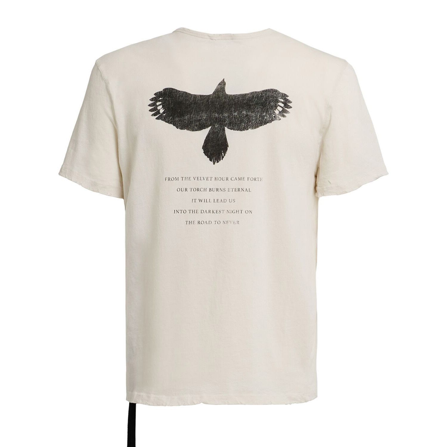 ANN DEMEULEMEESTER Ivory Baptist T-shirt New & Authentic (Me
