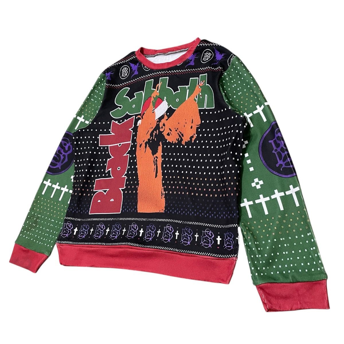 Black Sabbath Black Sabbath Ugly Christmas Sweater Crewneck Size US M / EU 48-50 / 2 - 3 Thumbnail