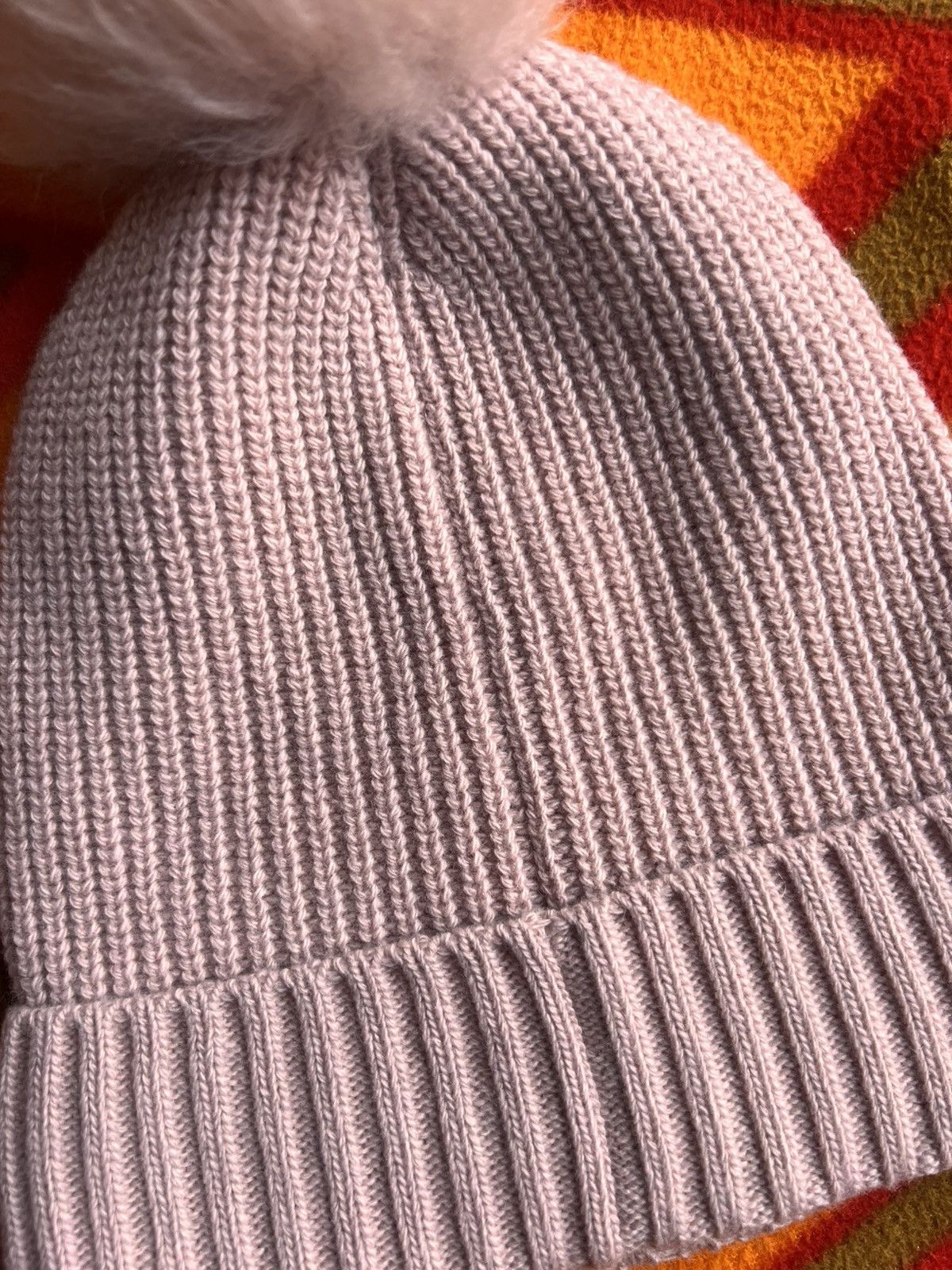 Moncler Moncler Berrett Tricot Mohair Pom Pom Beanie Pink braid wool Size ONE SIZE - 17 Thumbnail