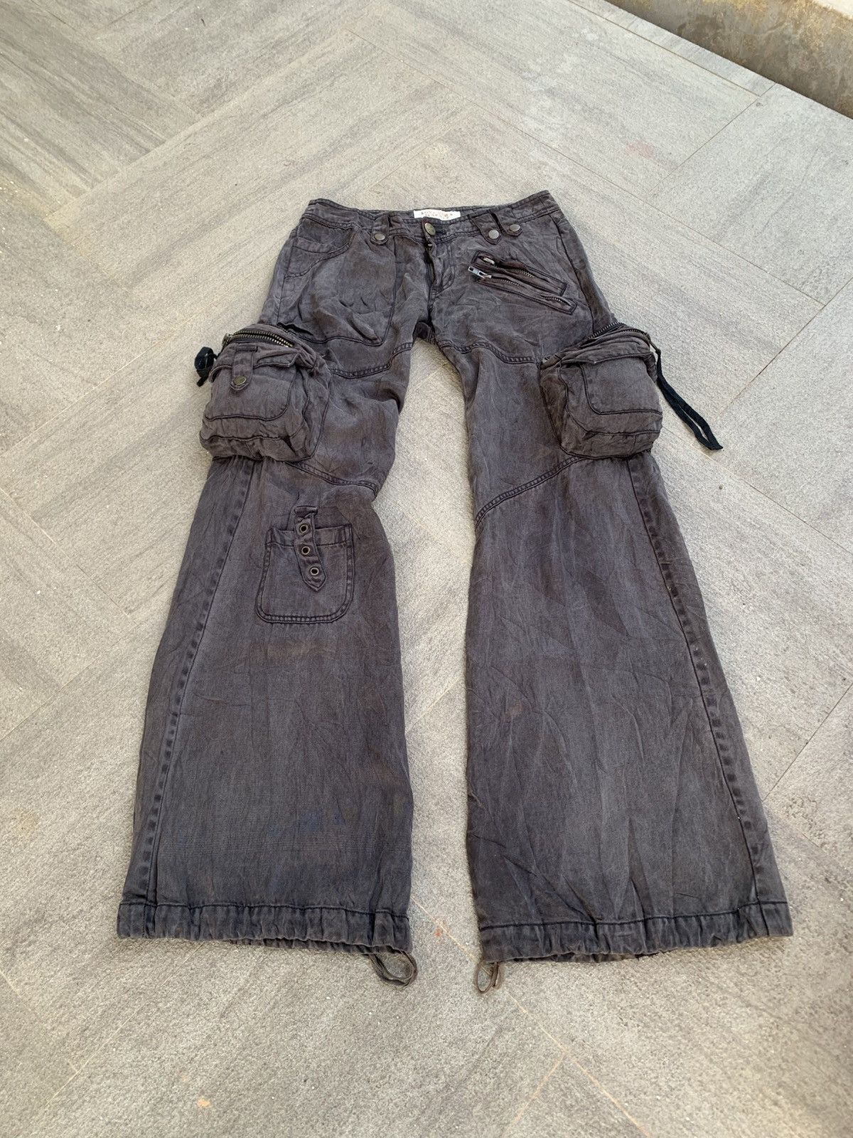 Vintage Love Girls Flared Cargo Pants