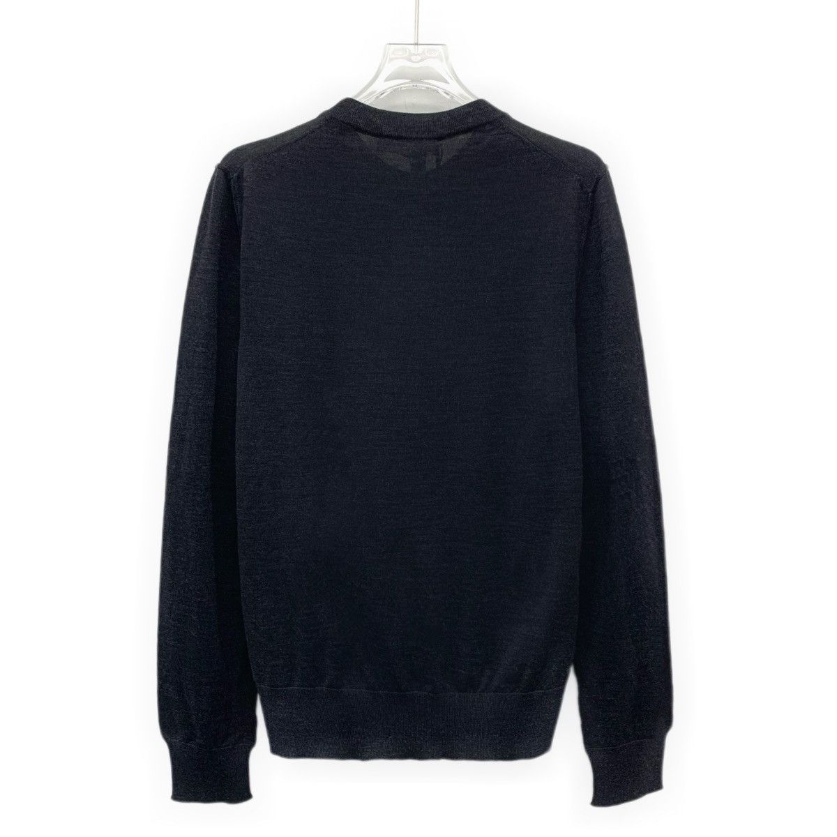 Dolce & Gabbana Dolce & Gabbana Black Wool Long Sleeve Knit Sweater K26WX Size US XS / EU 42 / 0 - 2 Thumbnail