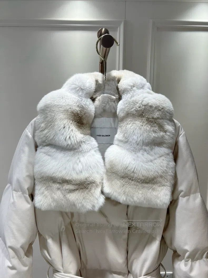 Loro Piana Loro Piana Collaboration, Totoro fur-trimmed long down jac Size XXS / US 00 / IT 34 - 3 Thumbnail