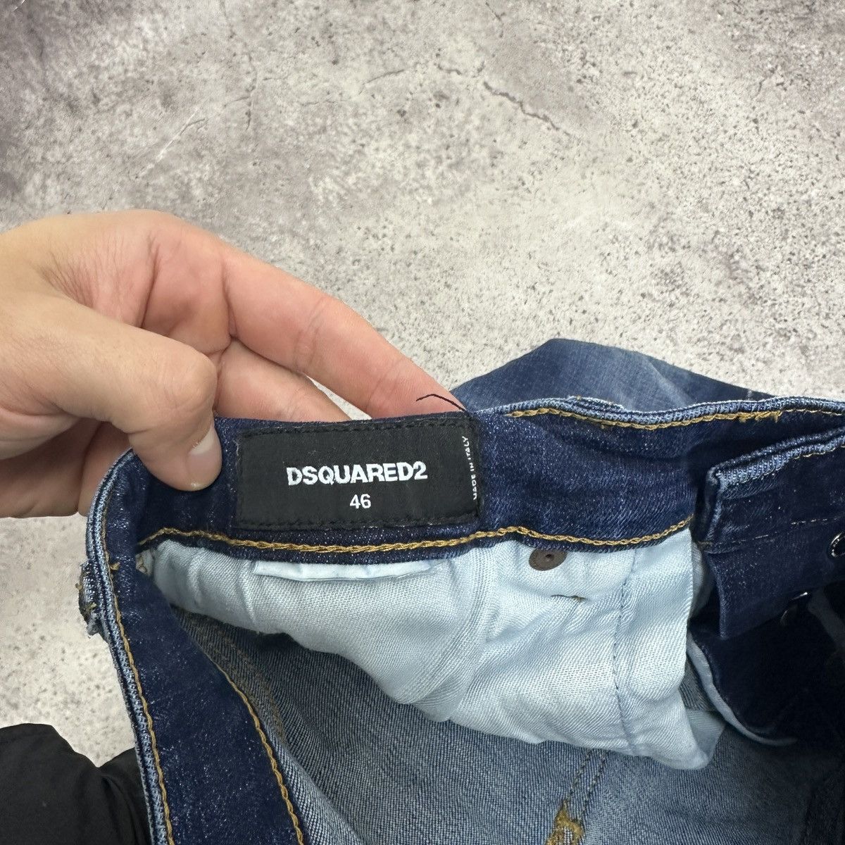 Dsquared2 Dsquared2 skinny Italy Patchwork distressed jeans y2k hype Size US 30 / EU 46 - 10 Thumbnail