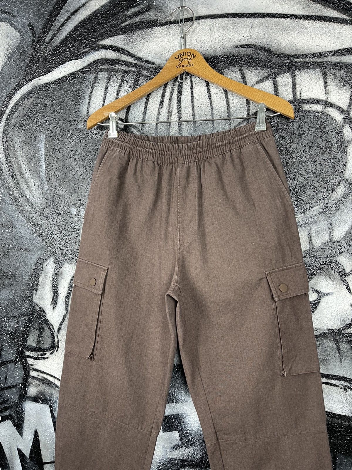 Adidas Adidas Originals Embroidered Logo Brown Regular Cargo Pants Men’s Size Small Size US 30 / EU 46 - 7 Thumbnail