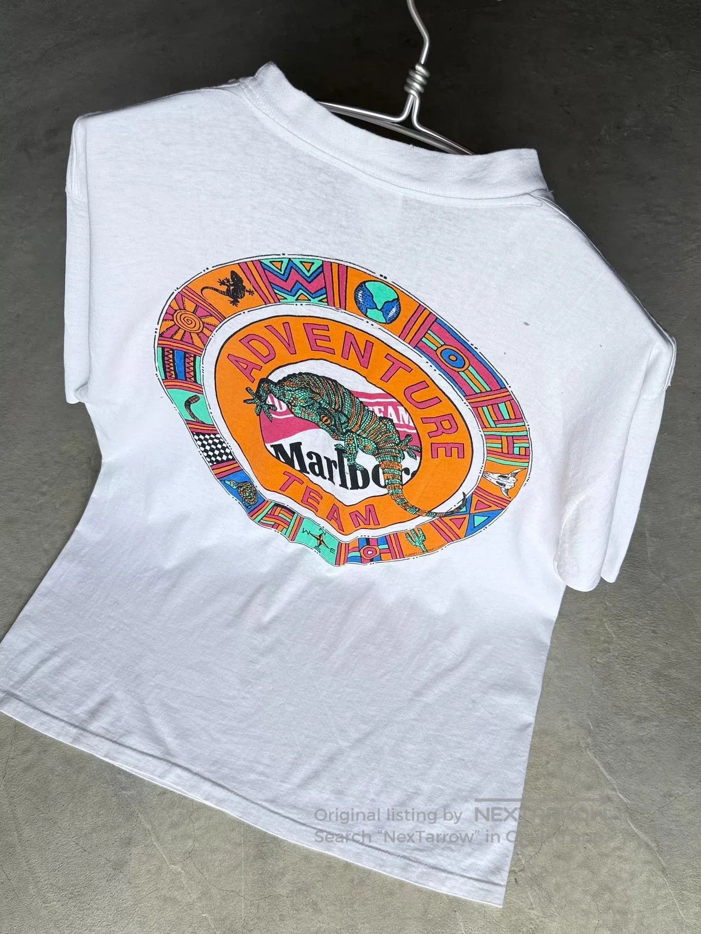 Vintage Vintage 90s Marlboro Adventure Team Tee. Size US L / EU 52-54 / 3 - 8 Thumbnail