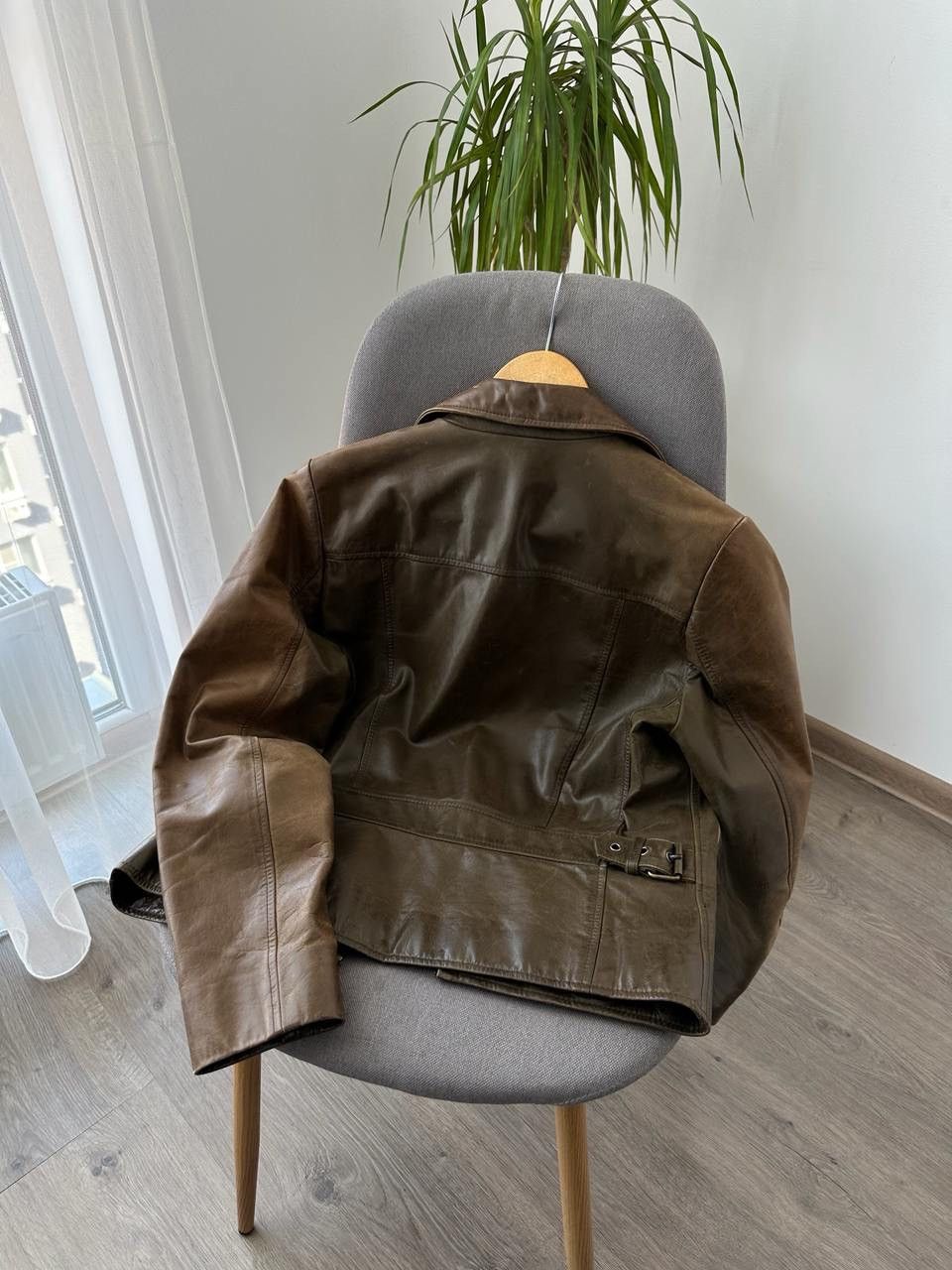 Genuine Leather × Japanese Brand × Vintage Vintage Genuine Leather Leonardo Brown Jacket Size US S / EU 44-46 / 1 - 17 Thumbnail