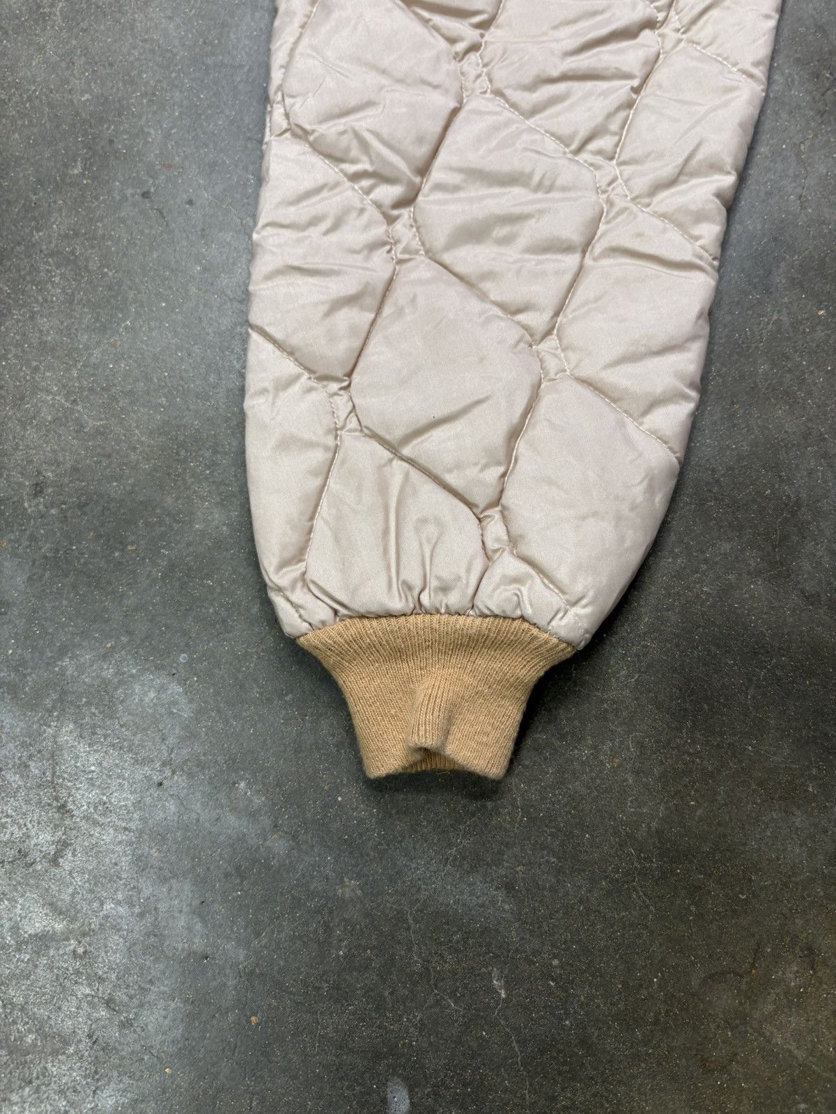 Other Vintage 1970s Beige Quilted Puffer Liner Gorpcore Set Size US L / EU 52-54 / 3 - 7 Thumbnail