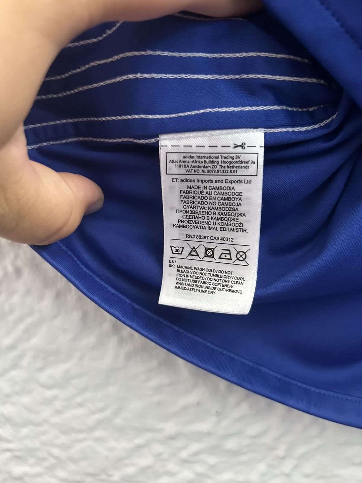 Adidas 2016-17 Adidas Chelsea Home Kit Size US S / EU 44-46 / 1 - 7 Thumbnail