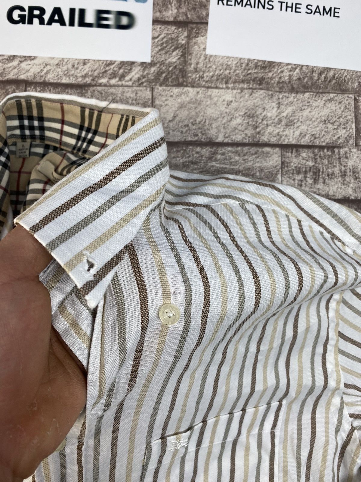 Burberry VINTAGE FLANNEL by Travis Scott style BURBERRY Size US L / EU 52-54 / 3 - 6 Thumbnail