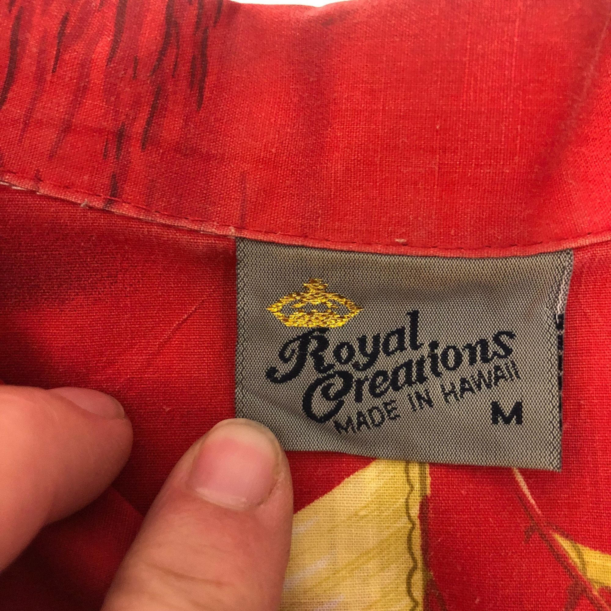 Other Vtg Royal Creations TIKI Huts Hawaii Island Hawaiian Shirt Size US M / EU 48-50 / 2 - 5 Thumbnail