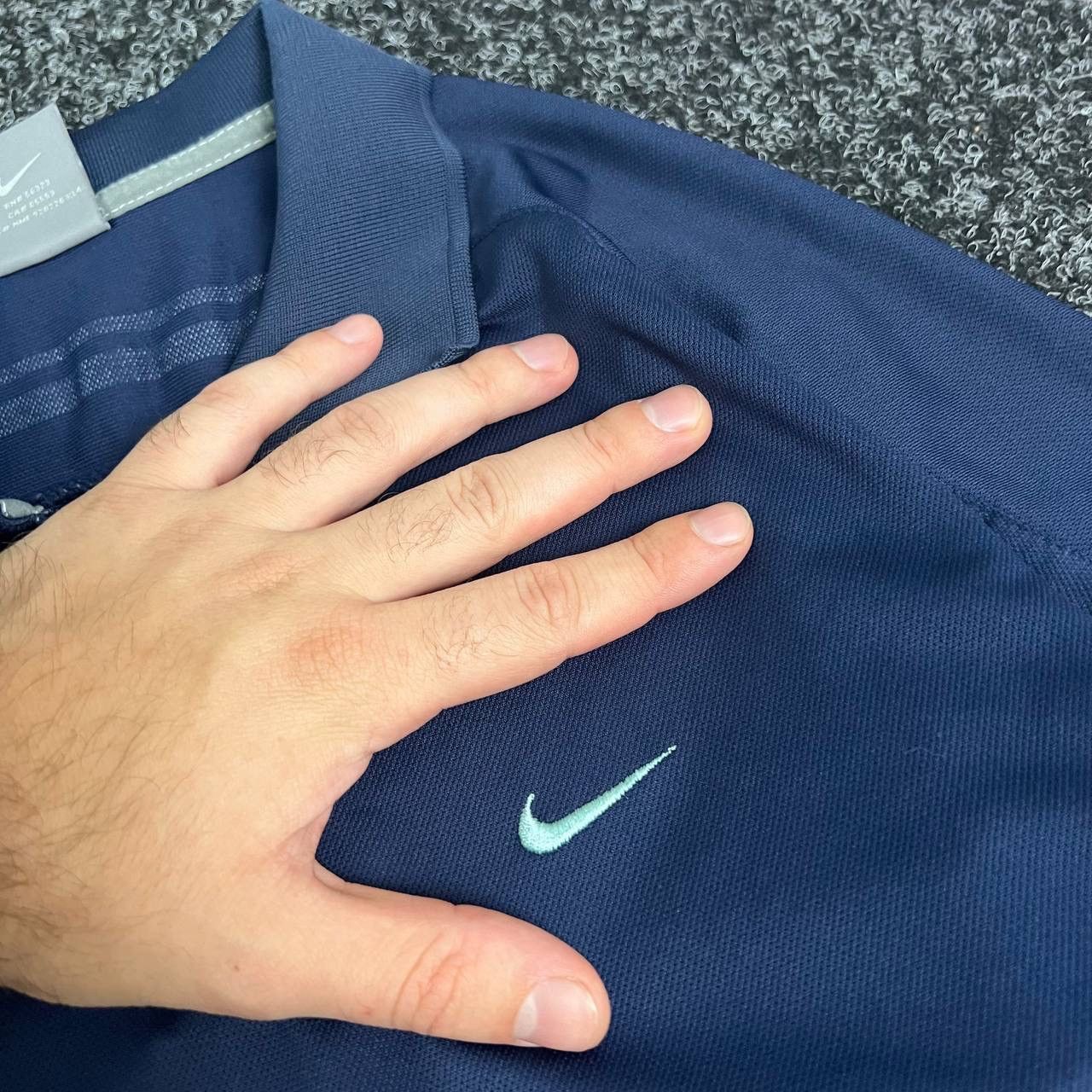Nike Nike athletic vintage polo quarter zip jersey mini swoosh Size US M / EU 48-50 / 2 - 5 Thumbnail