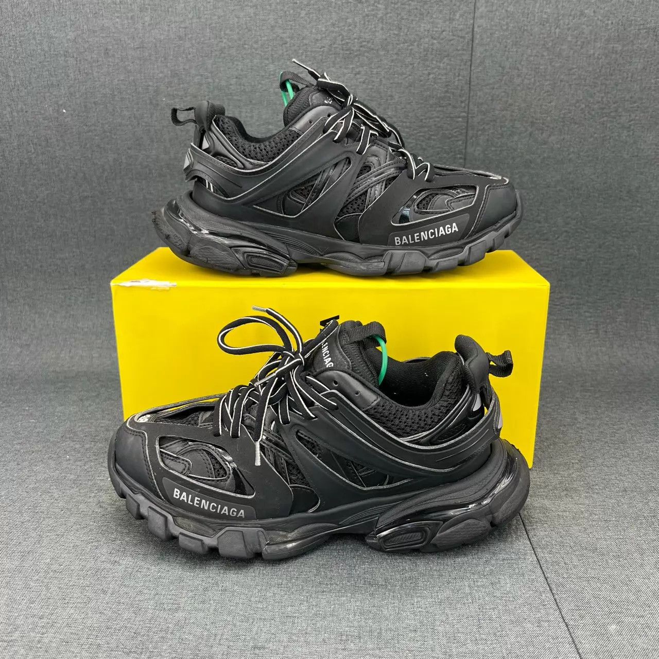 Balenciaga Balenciaga Track Black 38 New Original Box Size US 7.5 / IT 37.5 - 3 Thumbnail