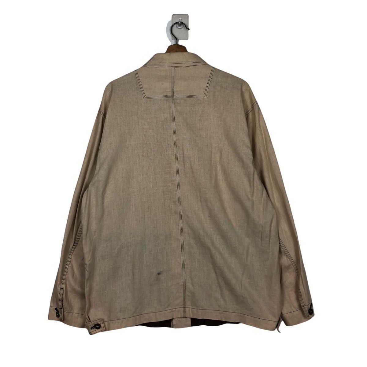 Japanese Brand 📌Double Tone Chore Worker Jacket Pia Sports Issey Miyake Size US M / EU 48-50 / 2 - 9 Thumbnail