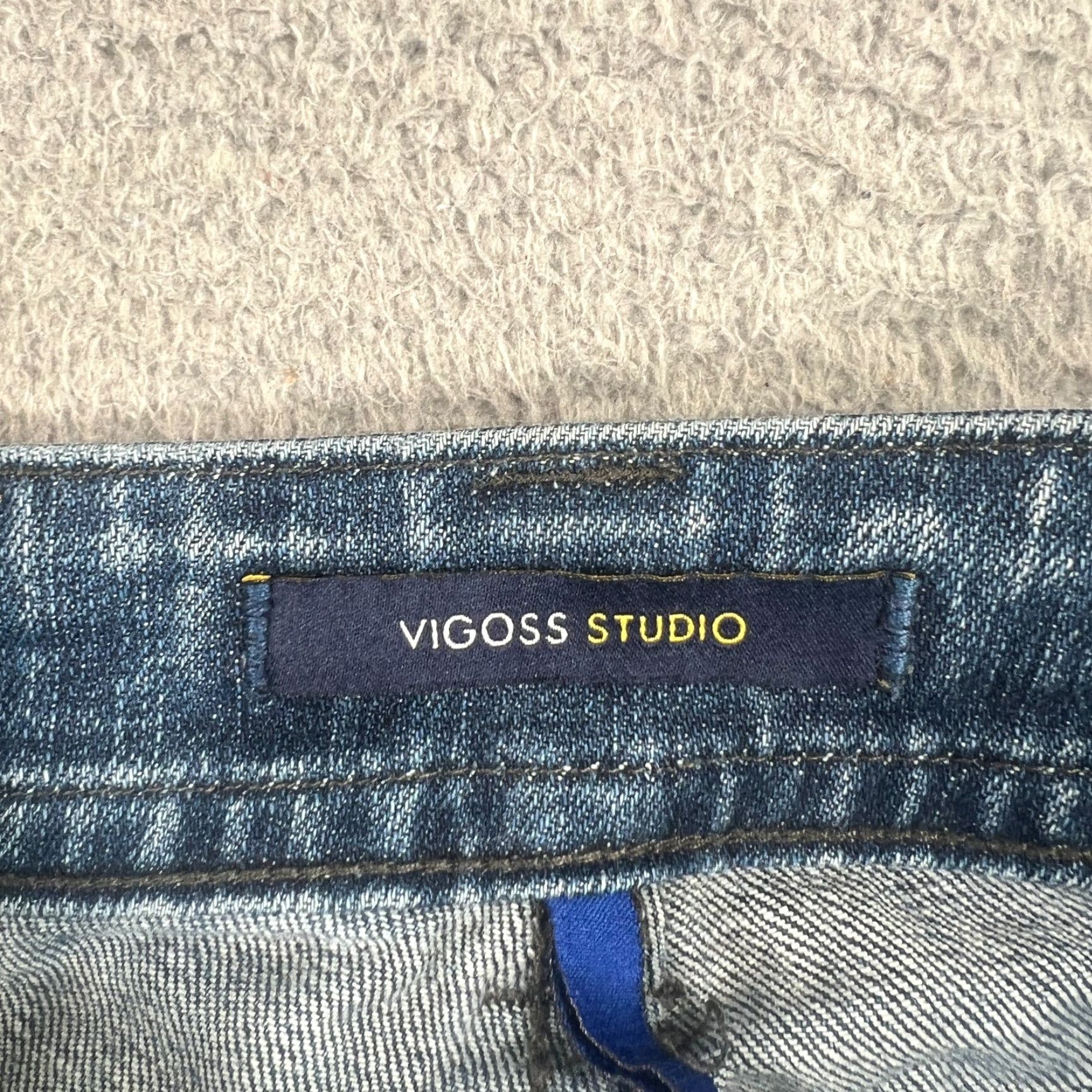 Vintage VINTAGE Vigoss Women’s Bootcut Jeans Size 7/8 Blue Distressed Y2K Slay 2000s Size 28" / US 6 / IT 42 - 6 Thumbnail