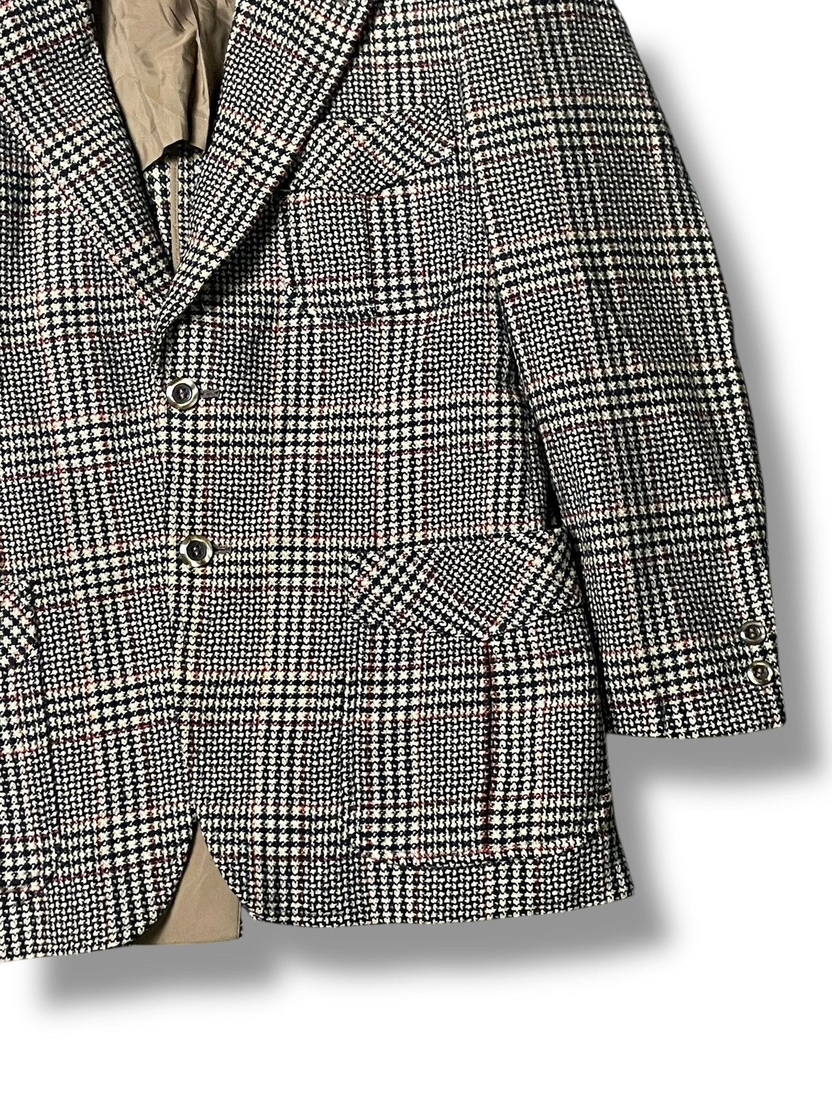 Designer × Japanese Brand × Vintage Japanese Brand Checkered Blazer (41) Size US S / EU 44-46 / 1 - 5 Thumbnail