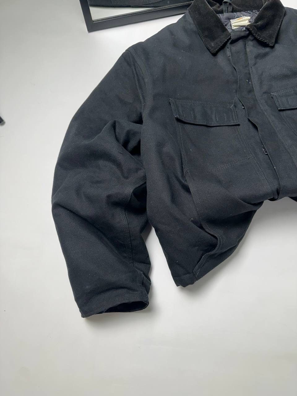 Carhartt Carhartt Detroit Boxy C003BLK Crop Jacket Size US XL / EU 56 / 4 - 3 Thumbnail