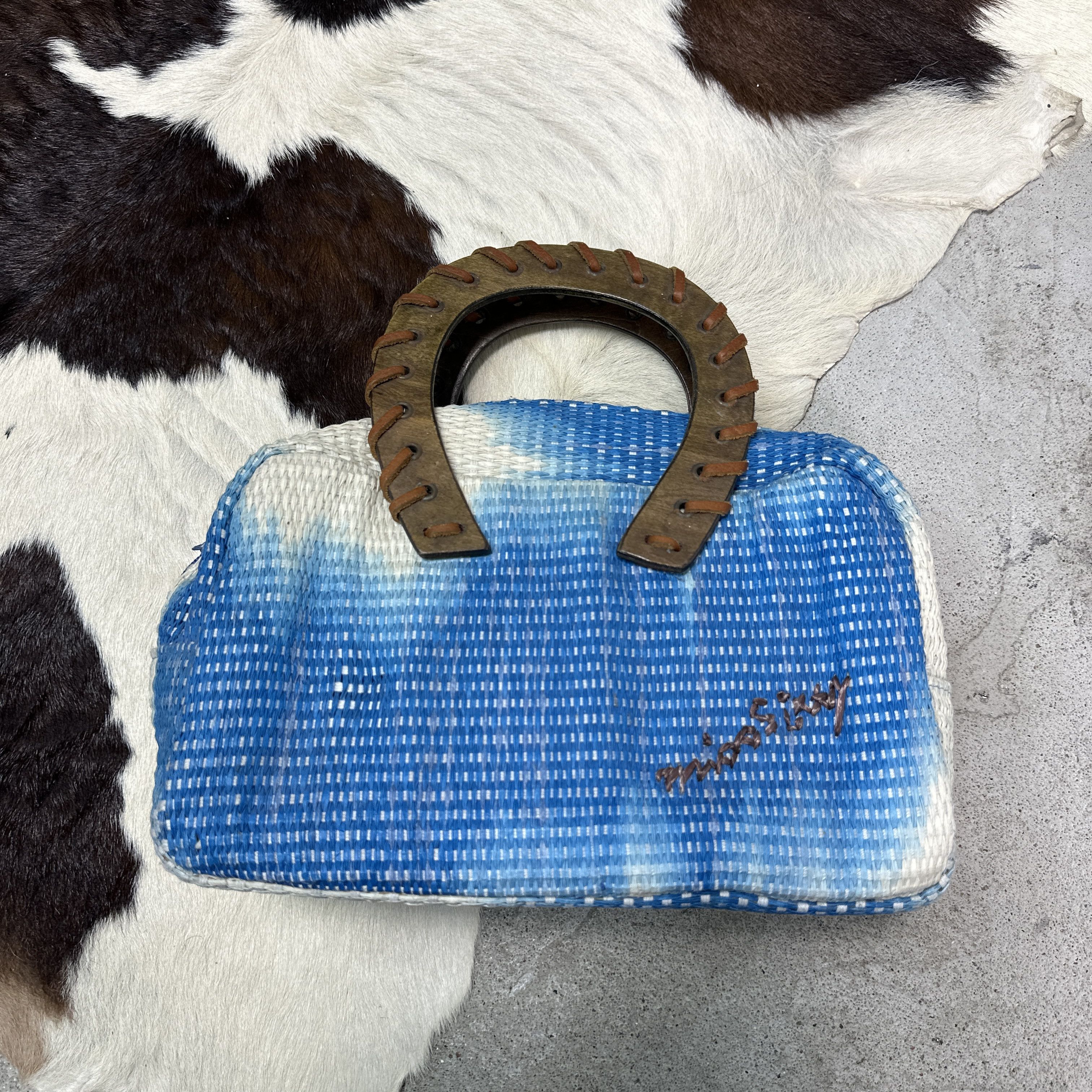 Miss Sixty Vintage Beach Summer Vibes Braided Miss Sixty Hand Bag Y2K Size ONE SIZE - 4 Thumbnail