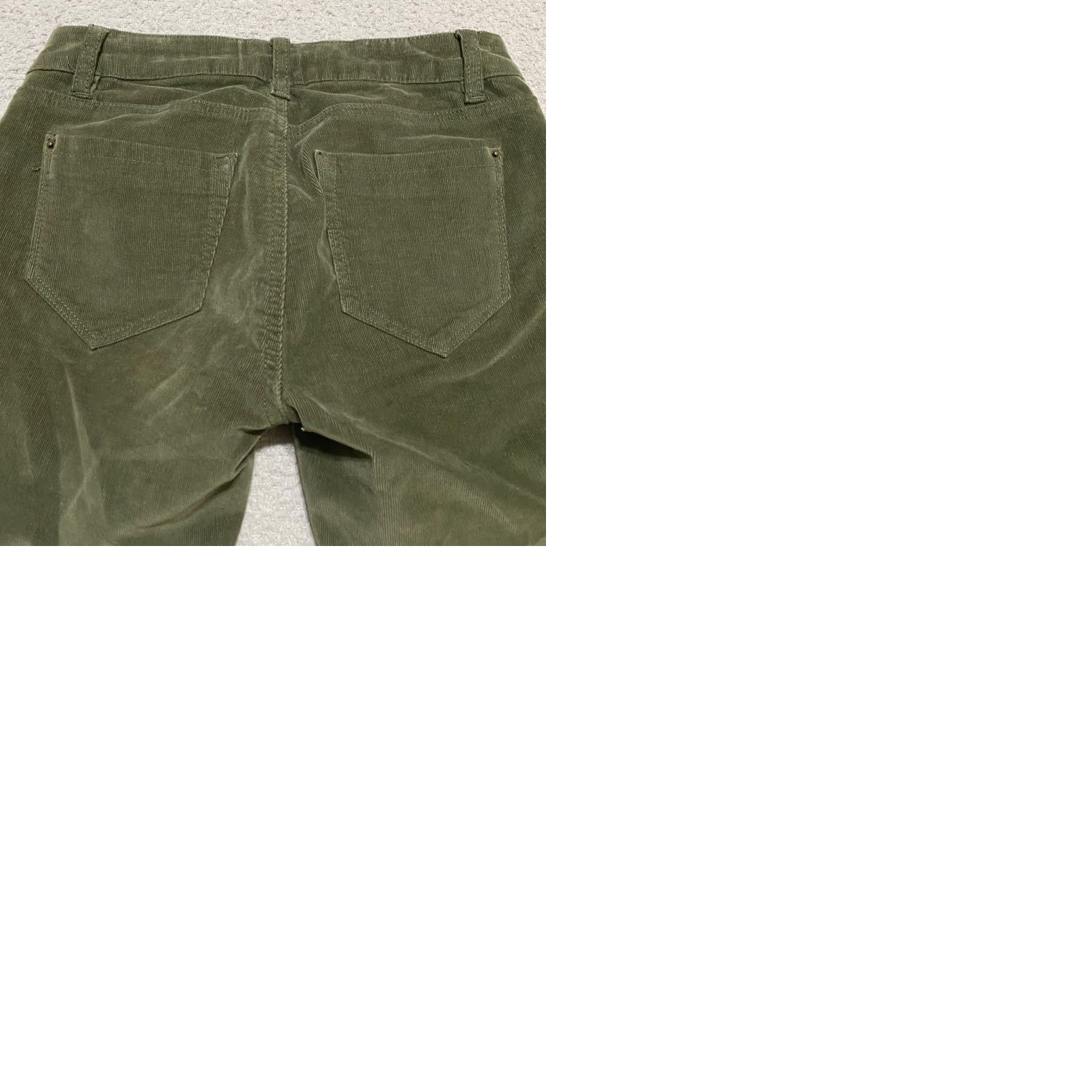 Boden Kensie Jeans Bod en Corduroy Skinny Mid Rise 0 Green Slim 5-Pocket Denim Shirt? Size 25" / US 0 / IT 36 - 9 Thumbnail