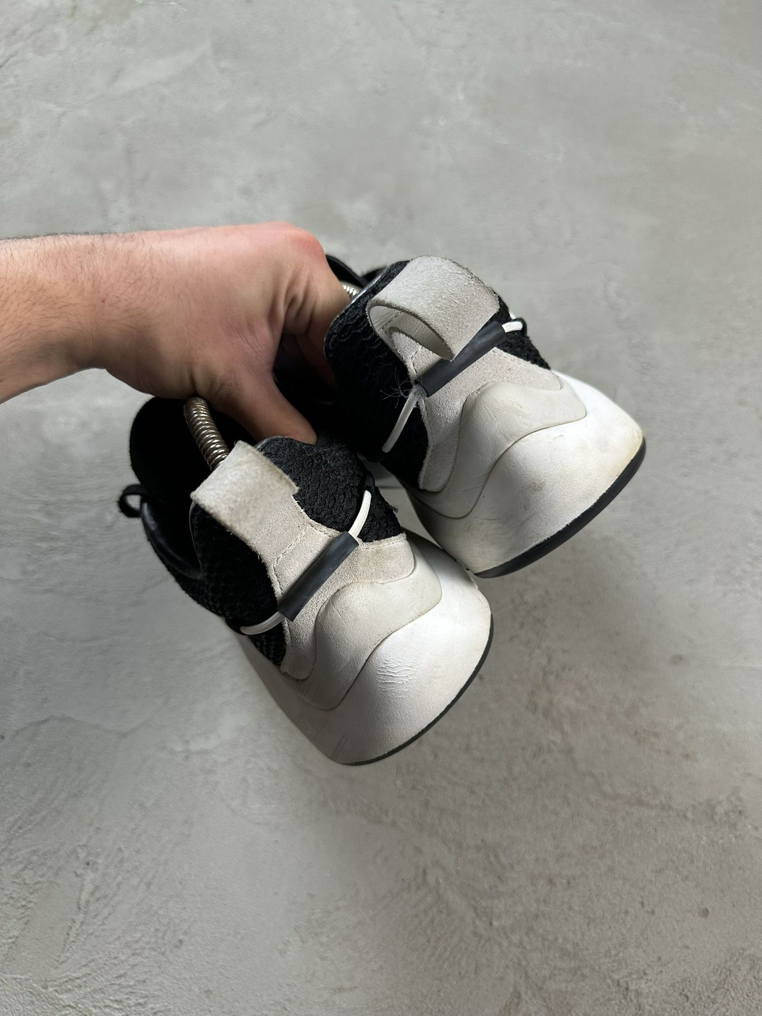 Y-3 Adidas x Y-3 Mesh Shiku Run Low Sneakers Size US 9.5 / EU 42-43 - 5 Thumbnail