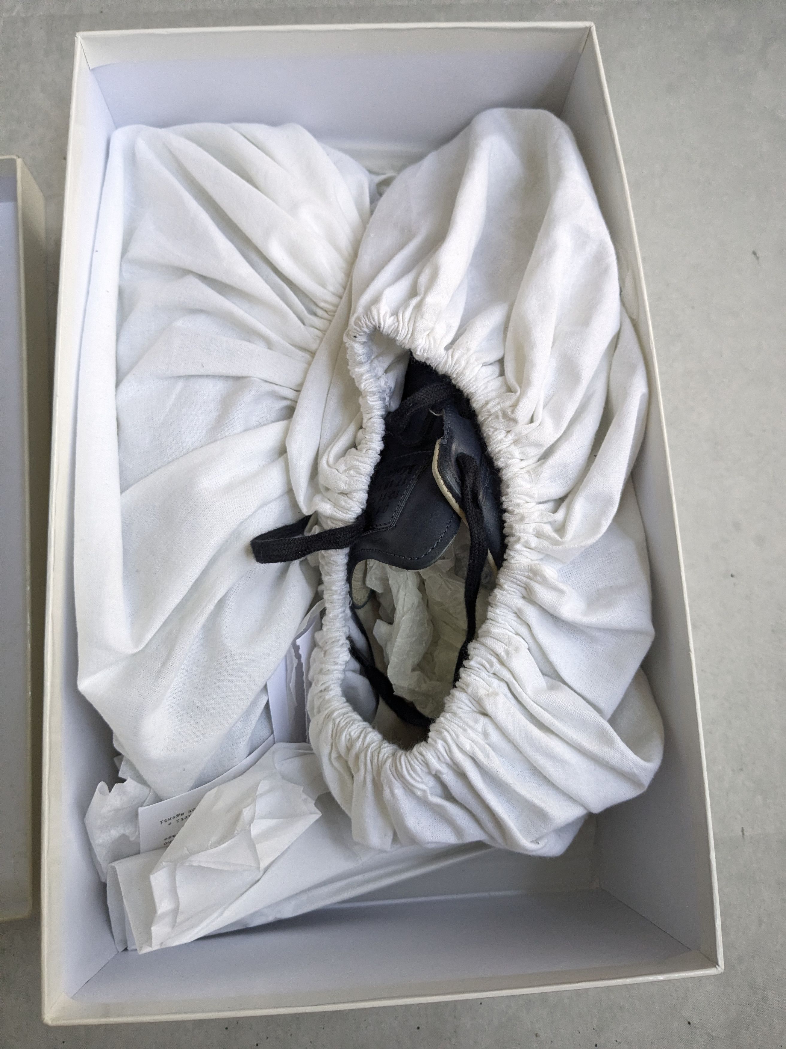 Maison Margiela Maison Margiela Replica GAT Sneakers Blue 9 42 Leather Low Size US 9 / EU 42 - 19 Thumbnail