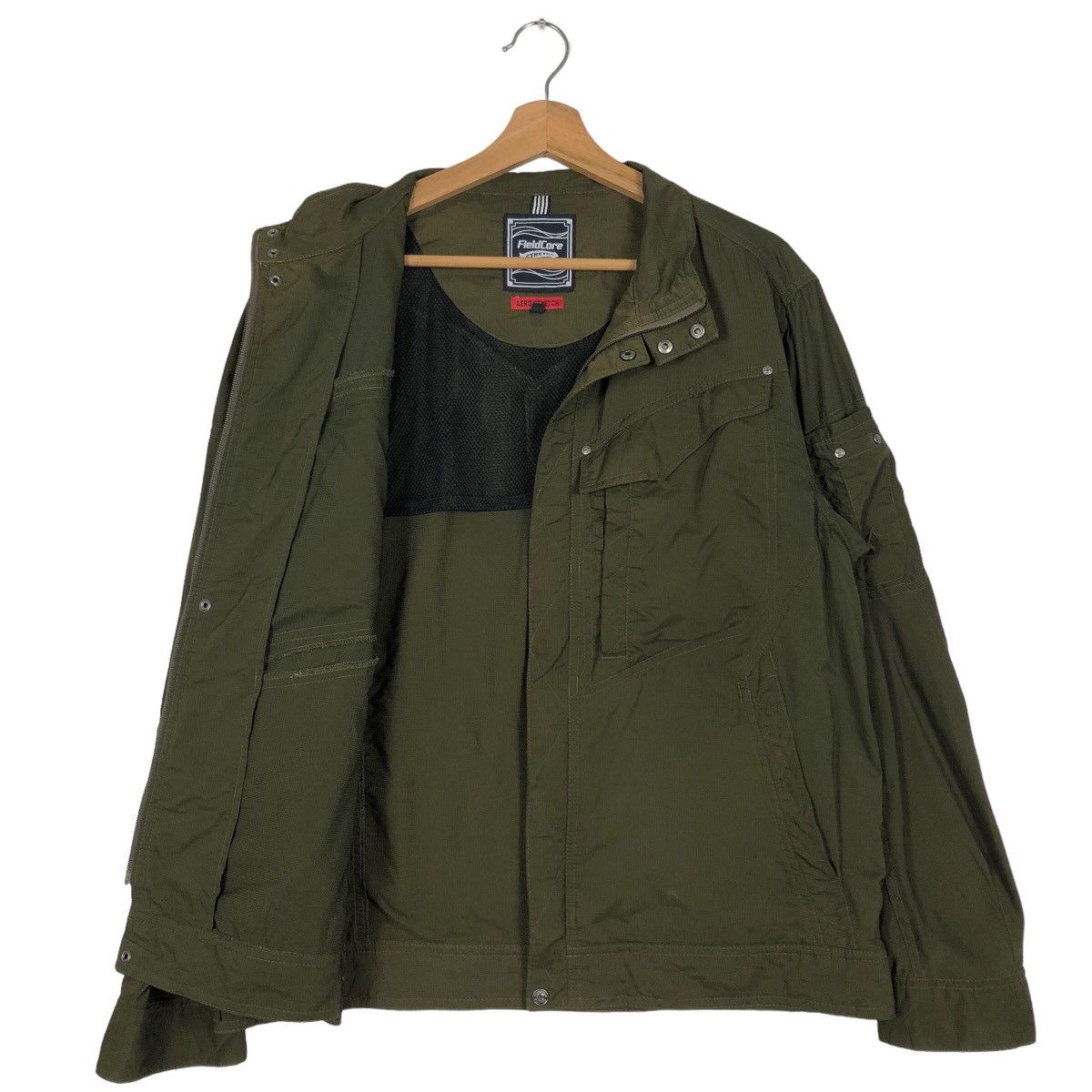 Japanese Brand 🔥Parachute Biker Jacket Multi Pocket Fieldcore Issey Miyake Size US L / EU 52-54 / 3 - 9 Thumbnail