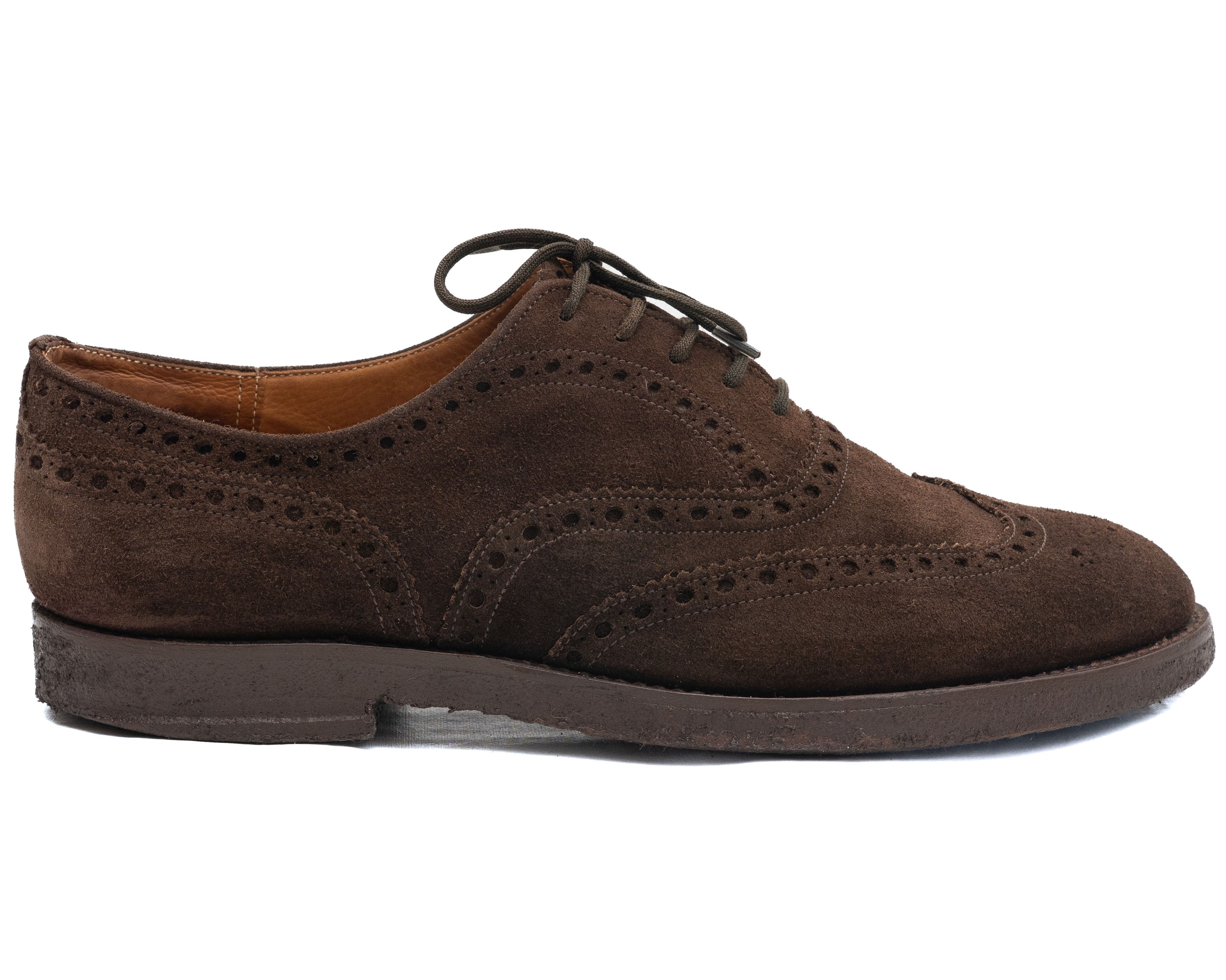 Church's CHURCH’S Fairfield Suede Wing Tip Derby Size US 9.5 / EU 42-43 - 3 Thumbnail