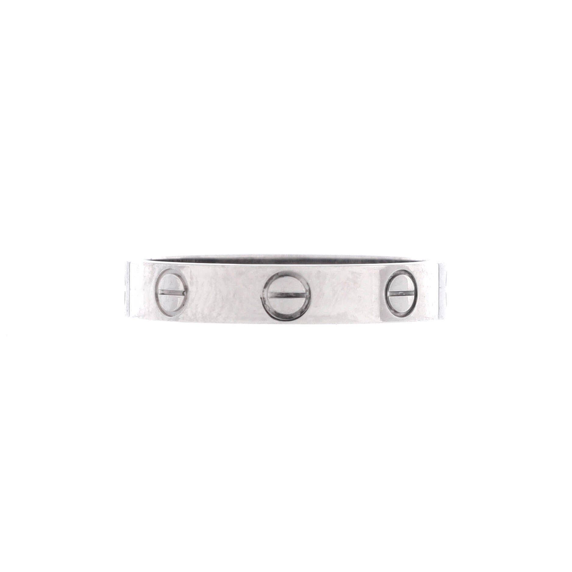 Cartier Love Wedding Band Ring Size ONE SIZE - 1 Thumbnail