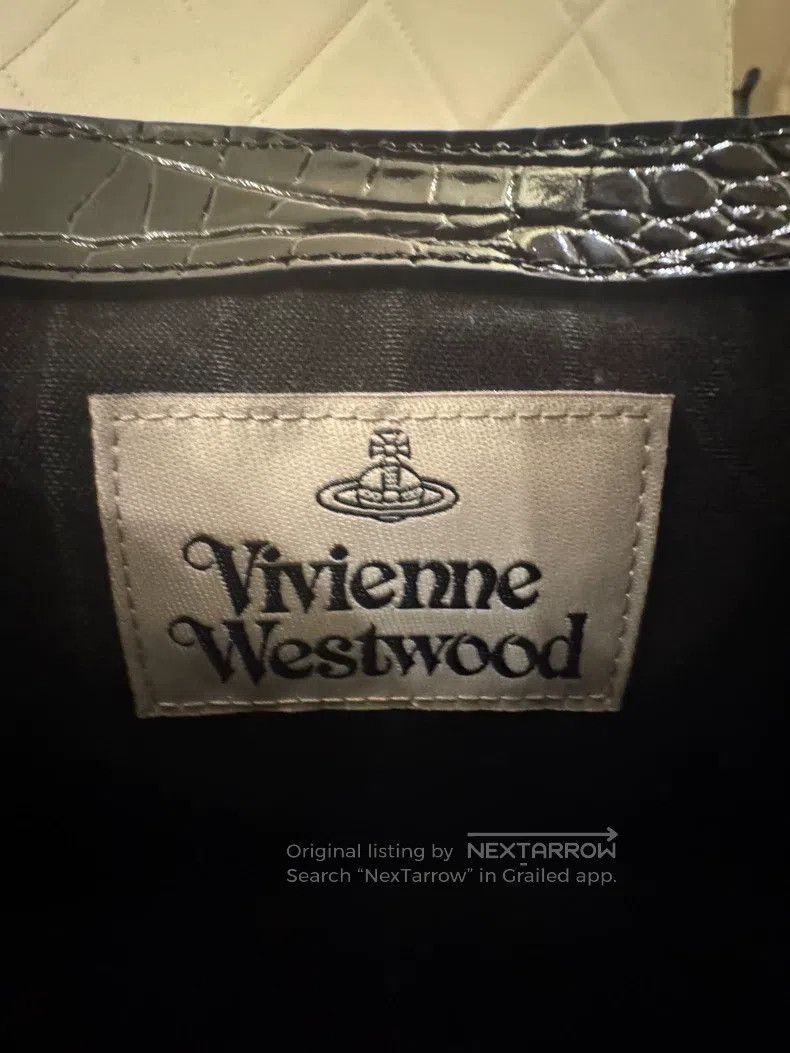 Vivienne Westwood Vivienne Westwood size os Hazel Black Crocodile Pattern Sin Size ONE SIZE - 7 Thumbnail