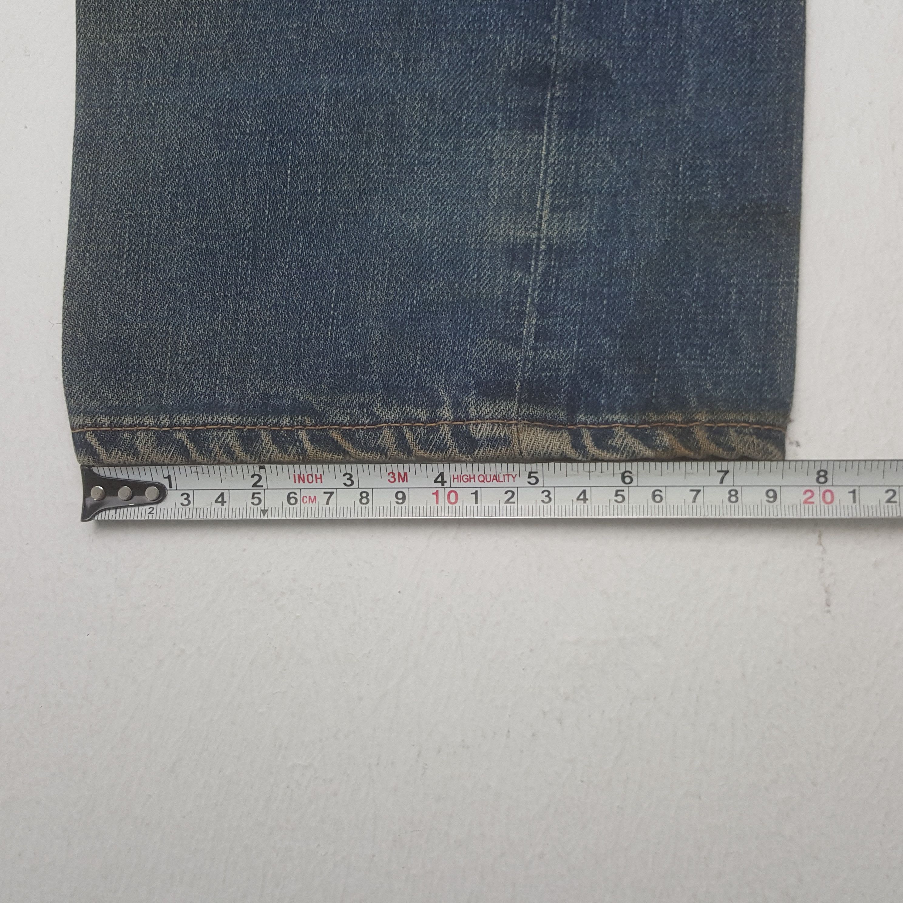 Evisu Vintage Evis Japanese Brand Daicock Custom Art Denim Jeans Size US 27 - 13 Thumbnail