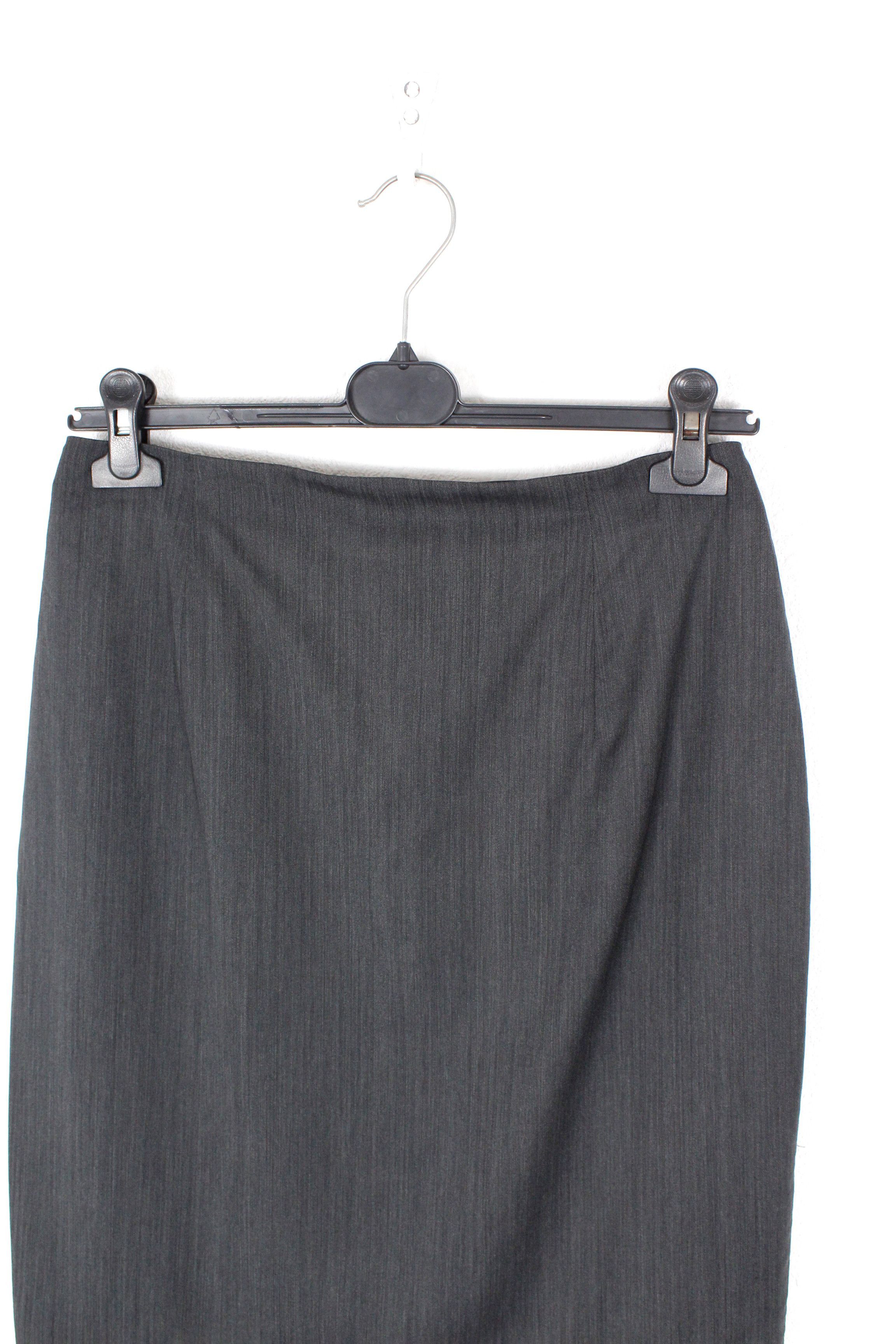 Jil Sander Vintage Jil Sander+ Mini Skirt Wool Y2K Size 30" / US 8 / IT 44 - 2 Thumbnail