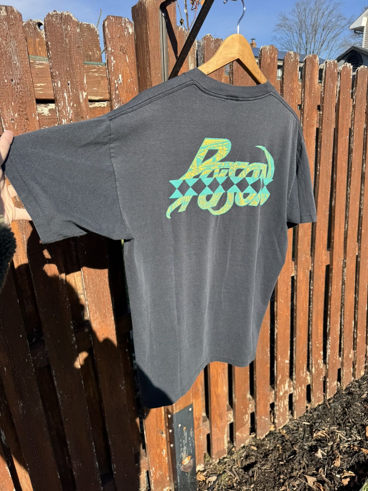 Brockum 1988 Poison Live Single Stitch Vintage Tee Size US XL / EU 56 / 4 - 4 Thumbnail