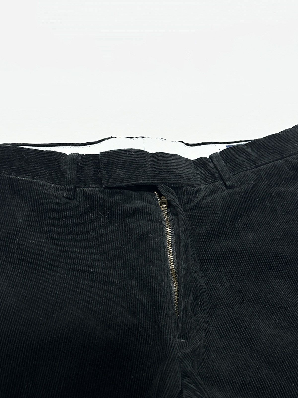 Polo Ralph Lauren Ralph Lauren Stretch Slim Fit Corduroy Trousers Black Pants Size US 32 / EU 48 - 6 Thumbnail