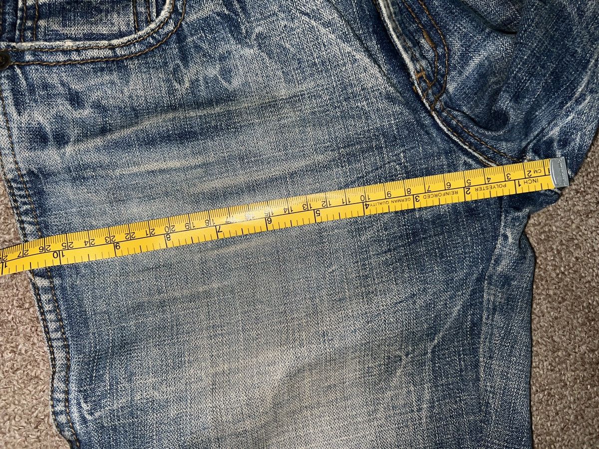 Japanese Brand Flare Jeans Japan Bootcut Distressed Denim Jeans 30x30.5 Size 31" - 14 Thumbnail