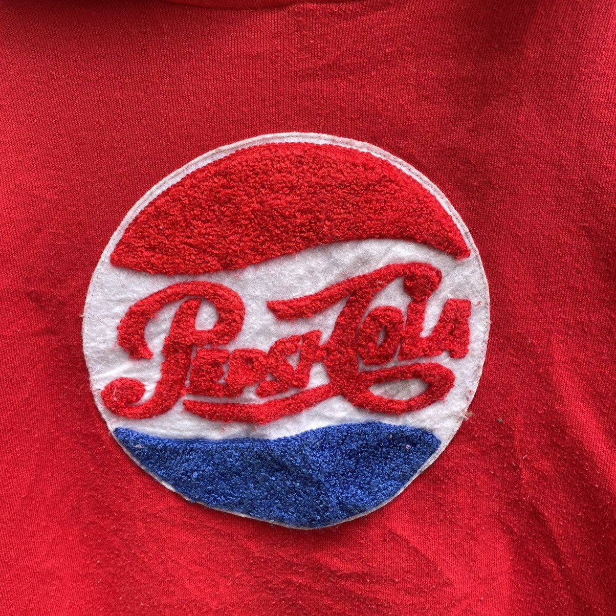 Coca Cola × Pepsi × Vintage Vintage Pepsi Center Logo Pullover Hooded Sweater Size US M / EU 48-50 / 2 - 6 Thumbnail