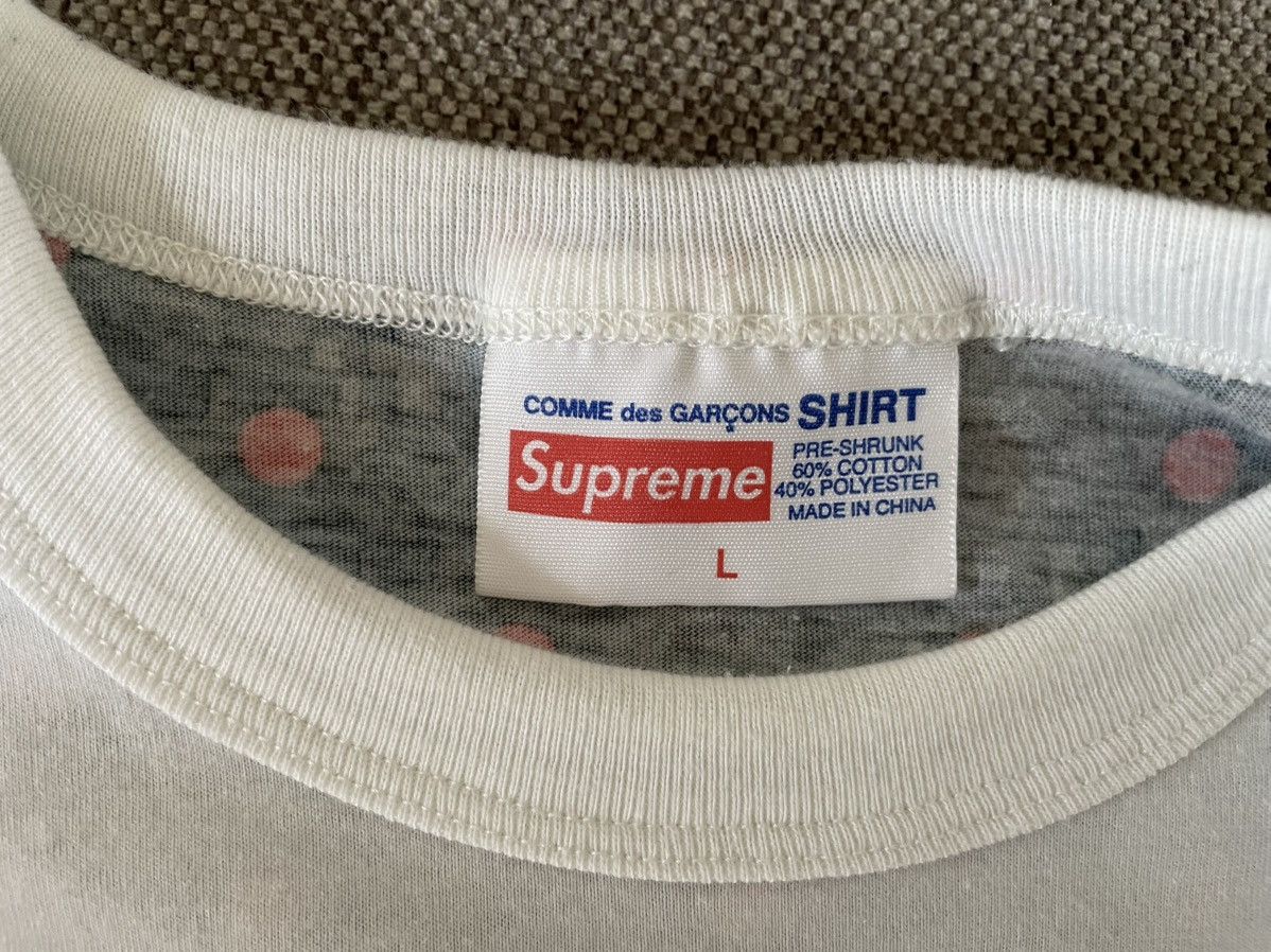 Comme des Garcons SHIRT × Supreme Supreme x CDG t-shirt Size US L / EU 52-54 / 3 - 5 Thumbnail