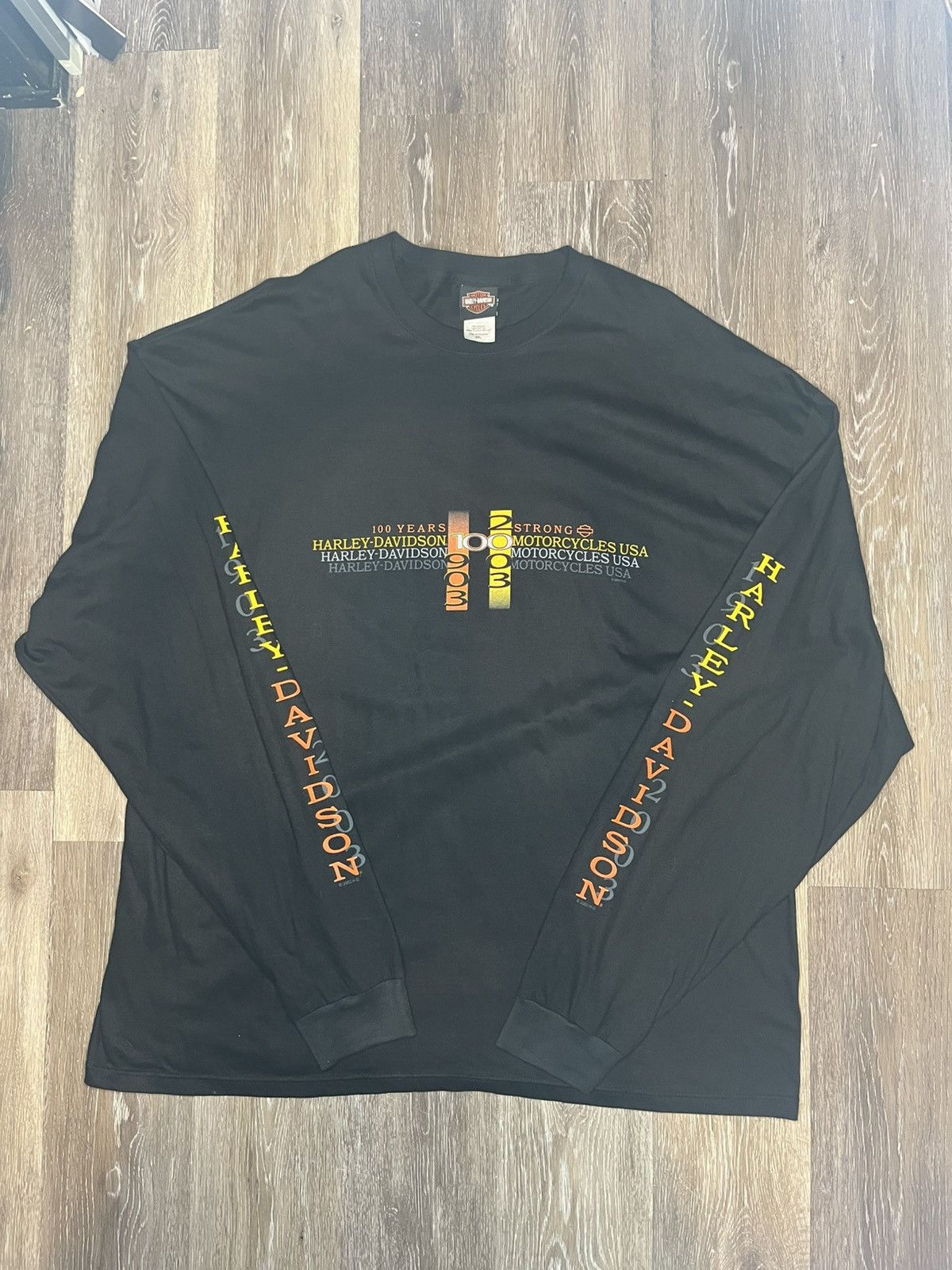 Harley Davidson × Vintage 2003 Y2K Harley Davidson Pennsylvania 100th Anniversary L/S Size US XXL / EU 58 / 5 - 1 Thumbnail