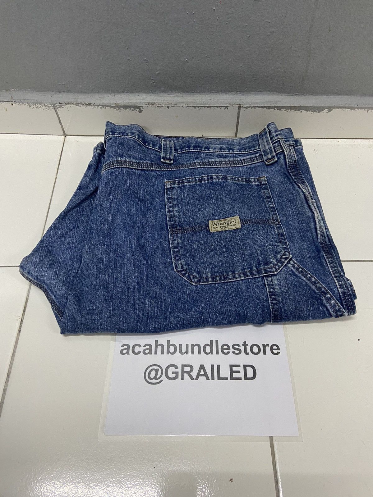 Wrangler WRANGLER CARPENTERS SHORT JEANS 48x10 Size US 44 / EU 60 - 18 Thumbnail