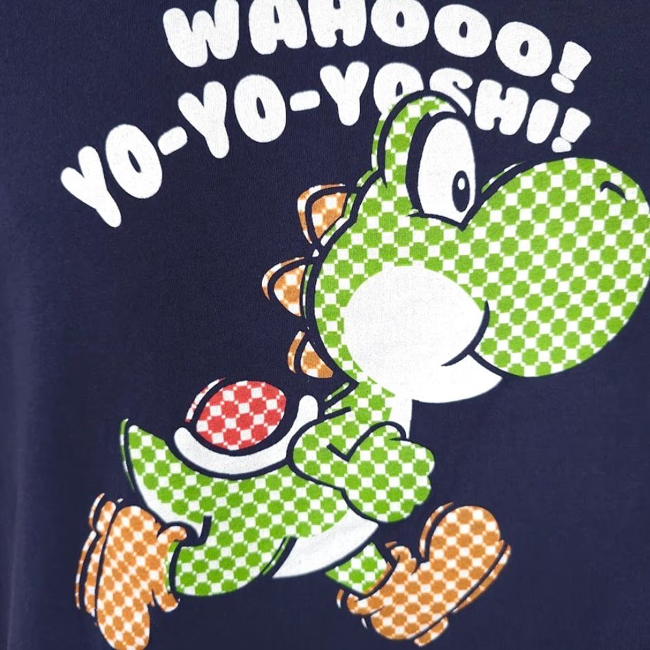 Uniqlo Uniqlo Yoshi T Shirt Mens XL Blue Super Mario Bros Nintendo Video Game Shirt Size US XL / EU 56 / 4 - 3 Thumbnail