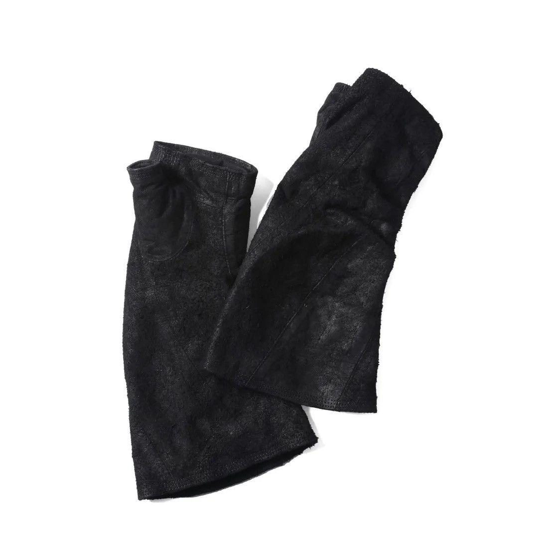 Julius Julius Blistered Warped Fingerless Gloves Size ONE SIZE - 1 Thumbnail