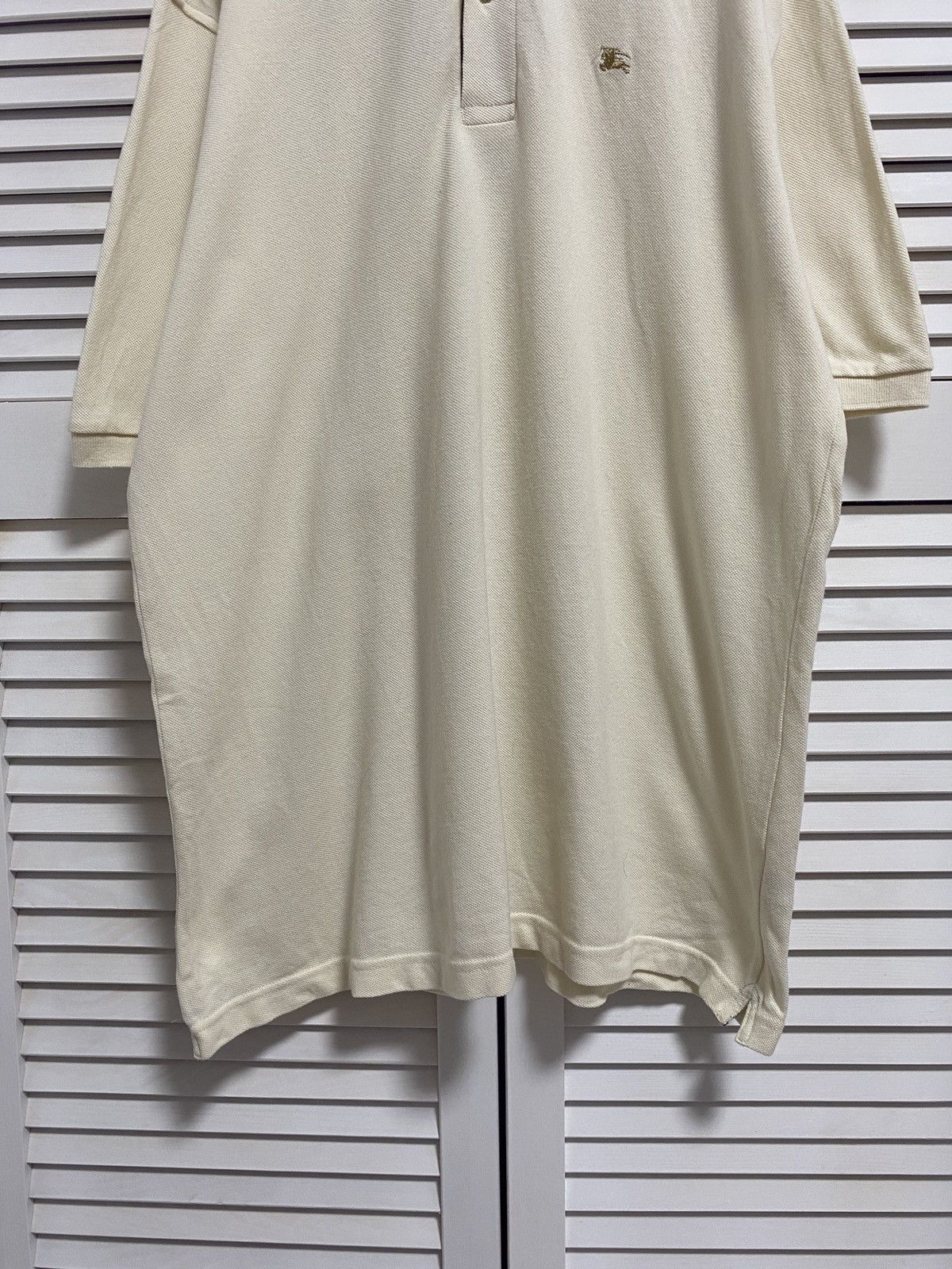 Burberry 🧇 Logo Nova Check Detail Rugby Polo Size US XL / EU 56 / 4 - 3 Thumbnail