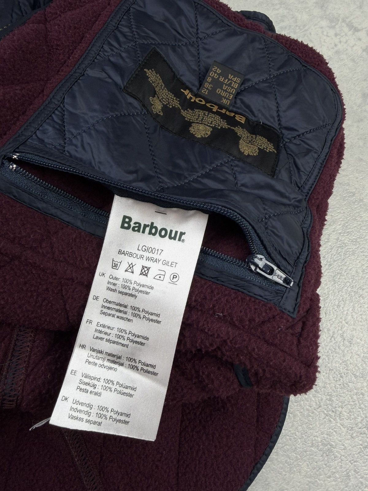 Barbour Barbour Quilted Wray Gilet Vest Women Navy Size Uk 12 Size M / US 6-8 / IT 42-44 - 9 Thumbnail