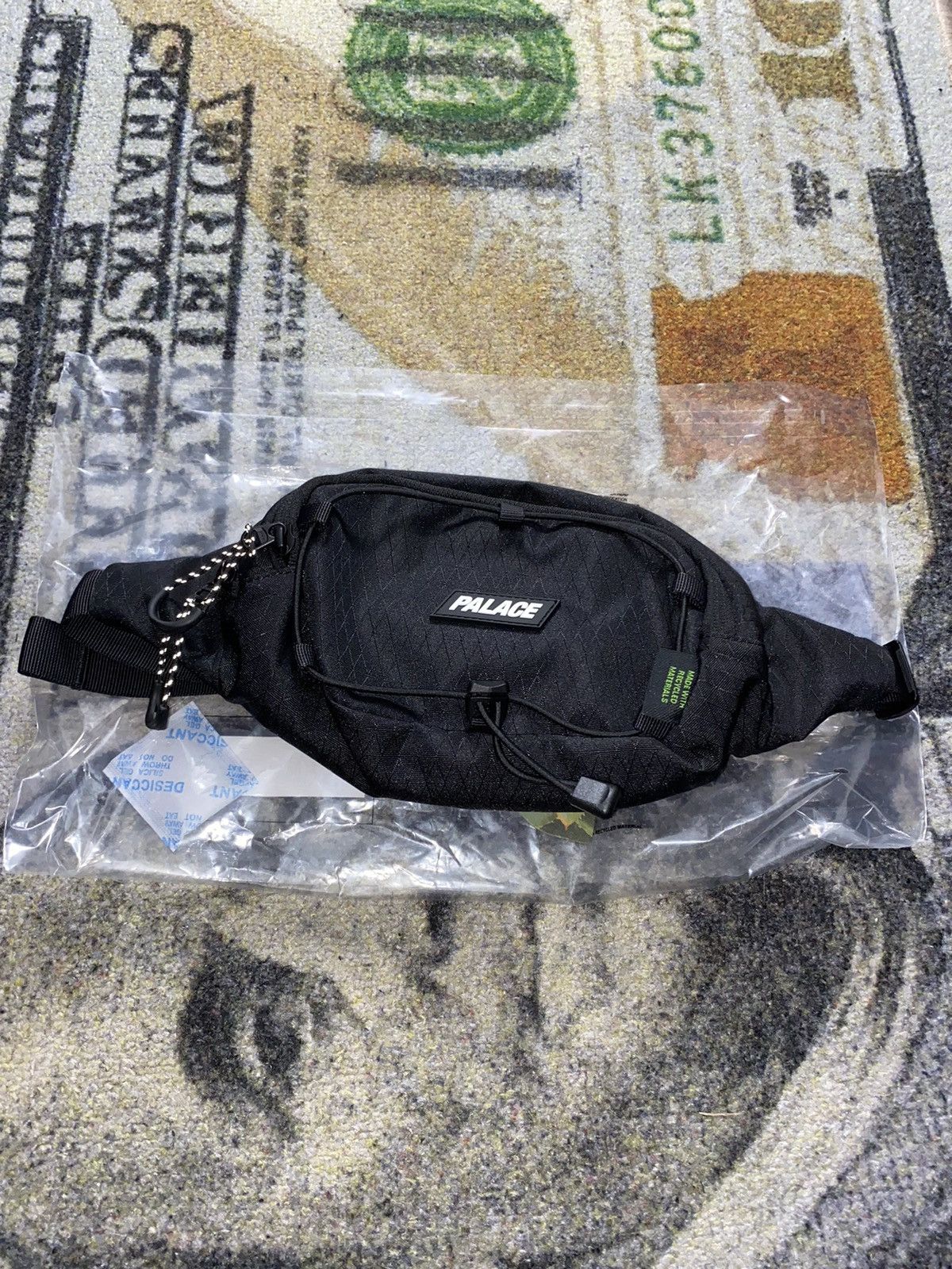 image of Palace Cordura Y-Rip Mini Bun Bag in Black, Men's
