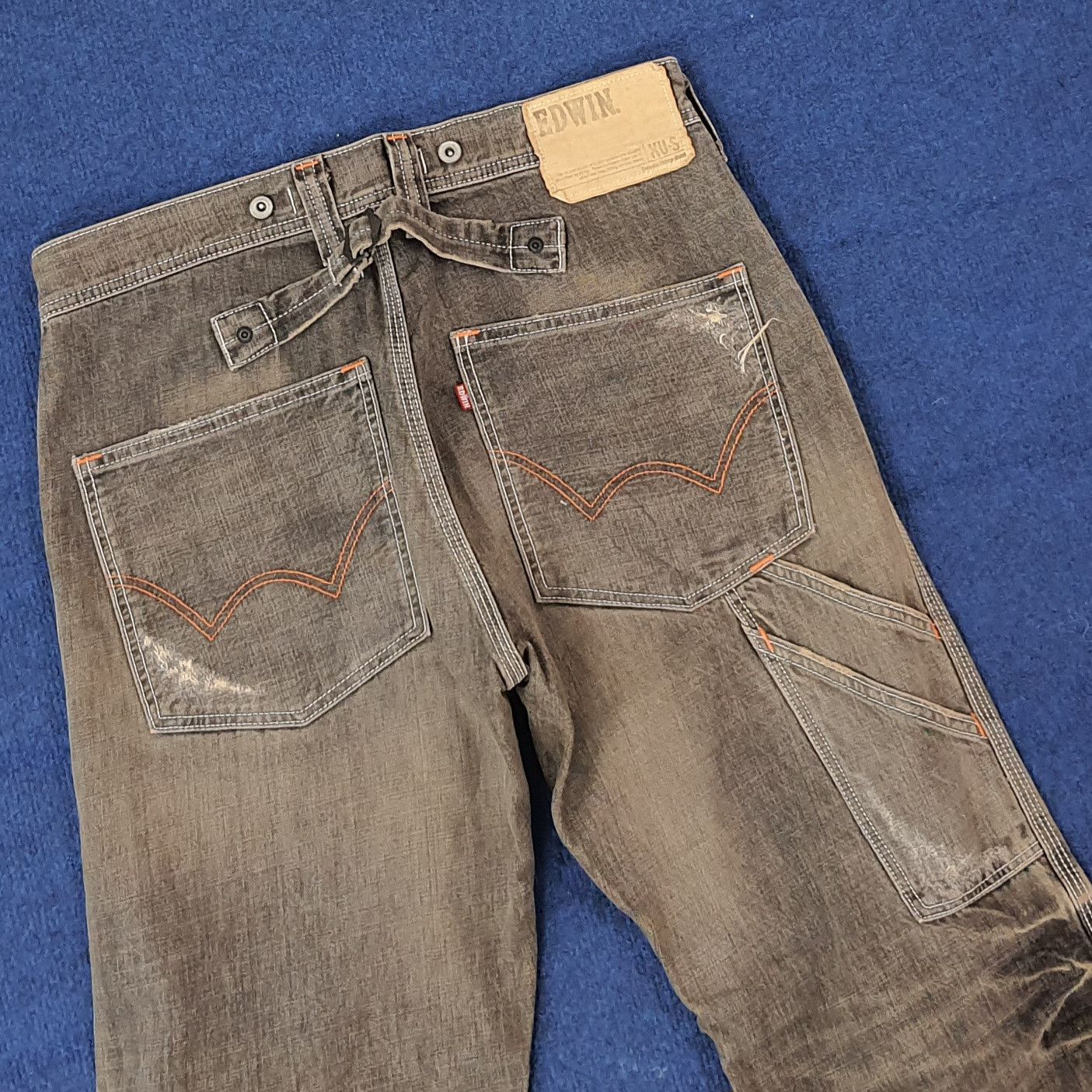 Edwin Vintage Edwin XV-S Japan Brand Rework Jeans C228N26 Size US 32 / EU 48 - 2 Thumbnail