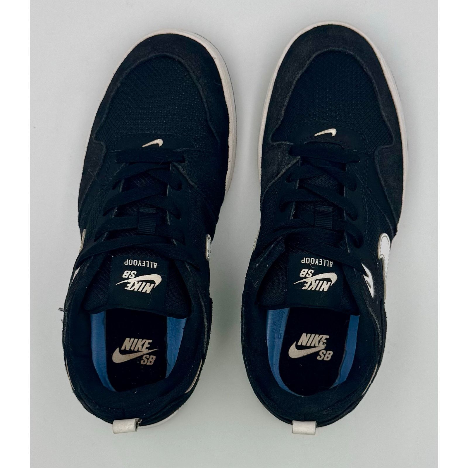 Nike NIKE SB ALLEYOOP' BLACK WHITE SIZE 5.5Y GS CJ0883-001 Size US 5.5 / EU 38 - 8 Thumbnail