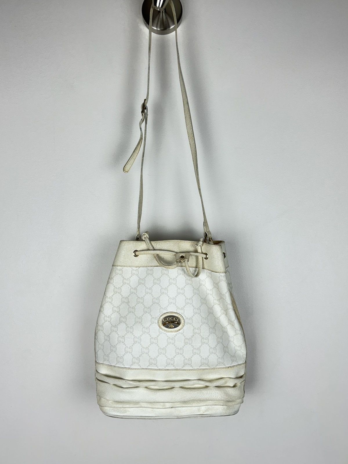 Leather × Paolo Gucci Leather shoulder bag Gucci Plus original rare luxury item Size ONE SIZE - 1 Thumbnail
