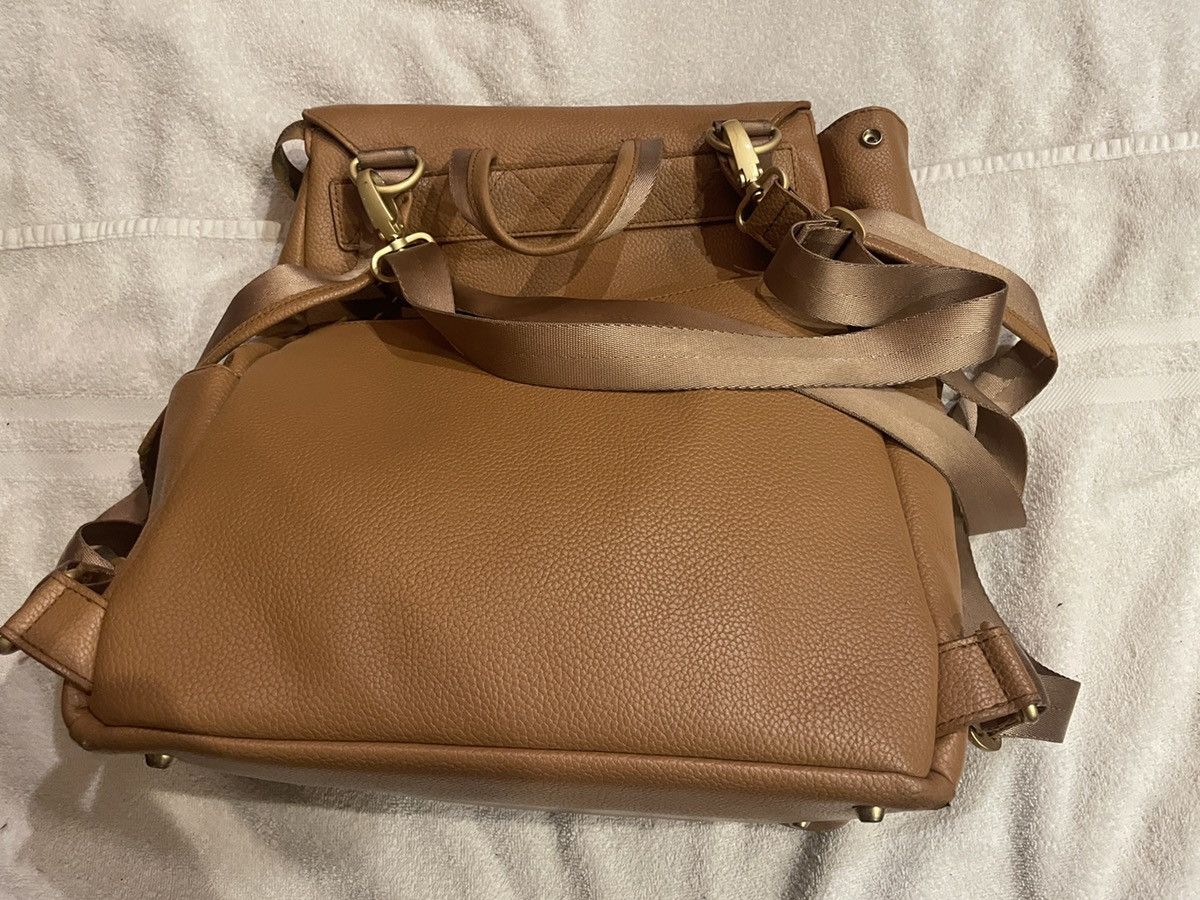 Leather Pebbled Leather Bag Tan/Butterscotch Size ONE SIZE - 2 Thumbnail