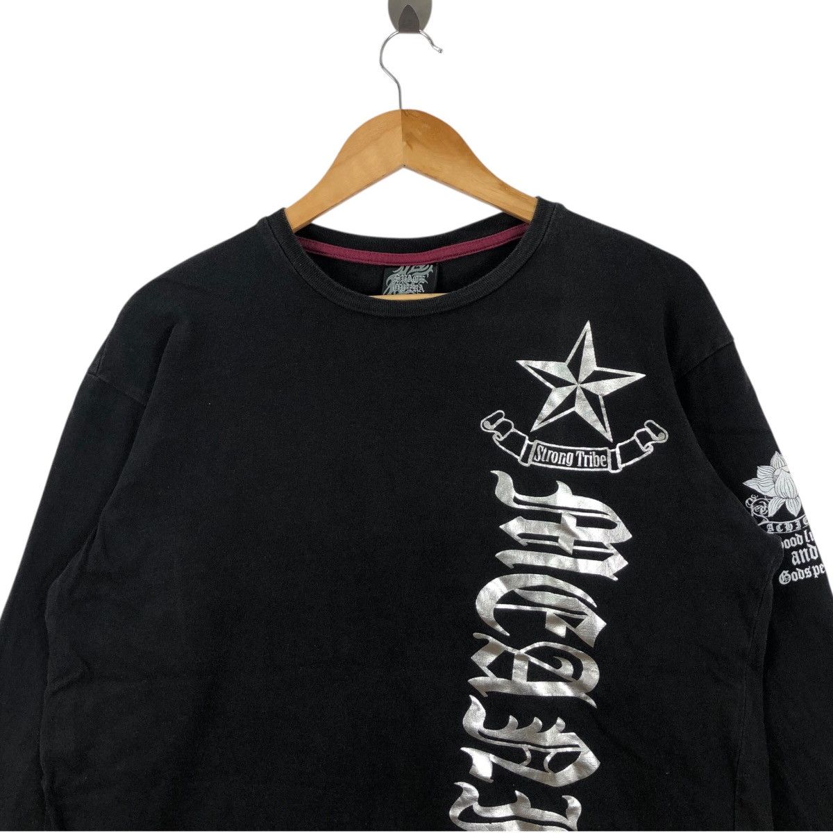 Japanese Brand Y2K Sukajan Souvenir Long Sleeve Space Opera Japanese Brand Size US L / EU 52-54 / 3 - 2 Thumbnail