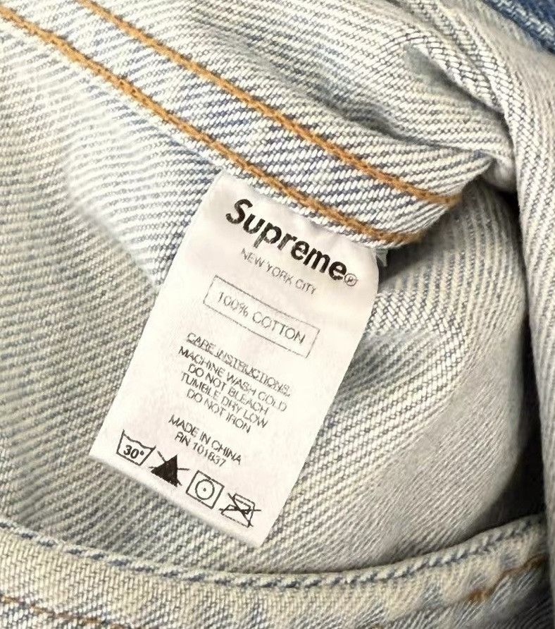 Supreme Ss16 Supreme Denim trucker jacket Size US M / EU 48-50 / 2 - 5 Thumbnail